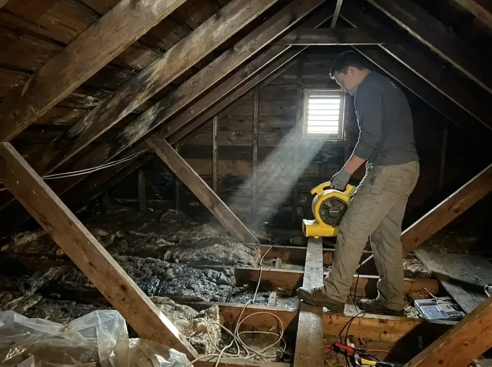 attic-water-damage-drying-proc-007 — frequently asked questions, Emergency Water Extraction & 24/7 Flood Response in Winches…